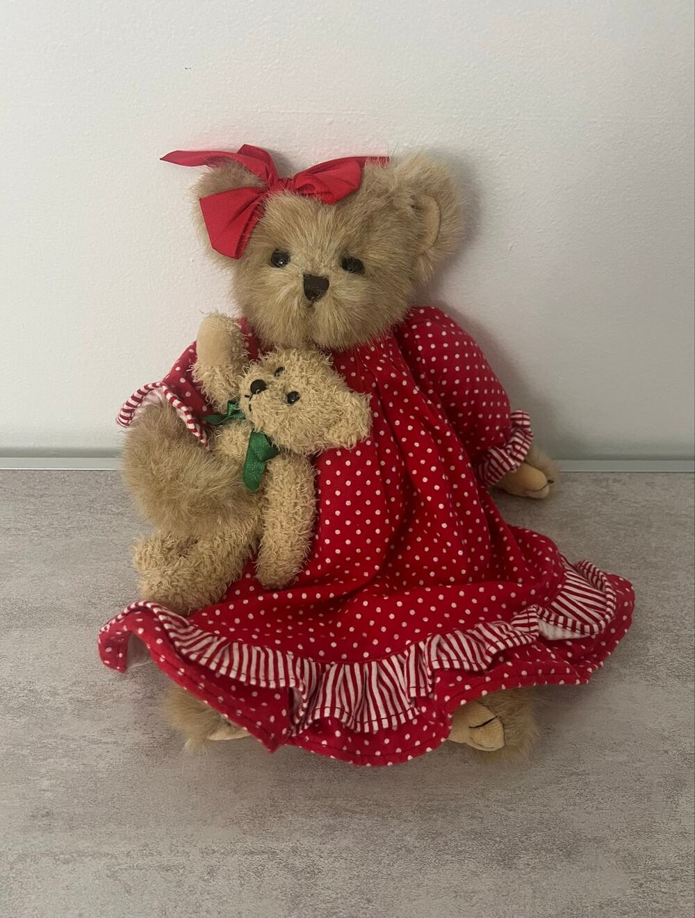 Bearington Collection Vintage Dawn Marie w/ Teddy Friend Boyd Bears 902023